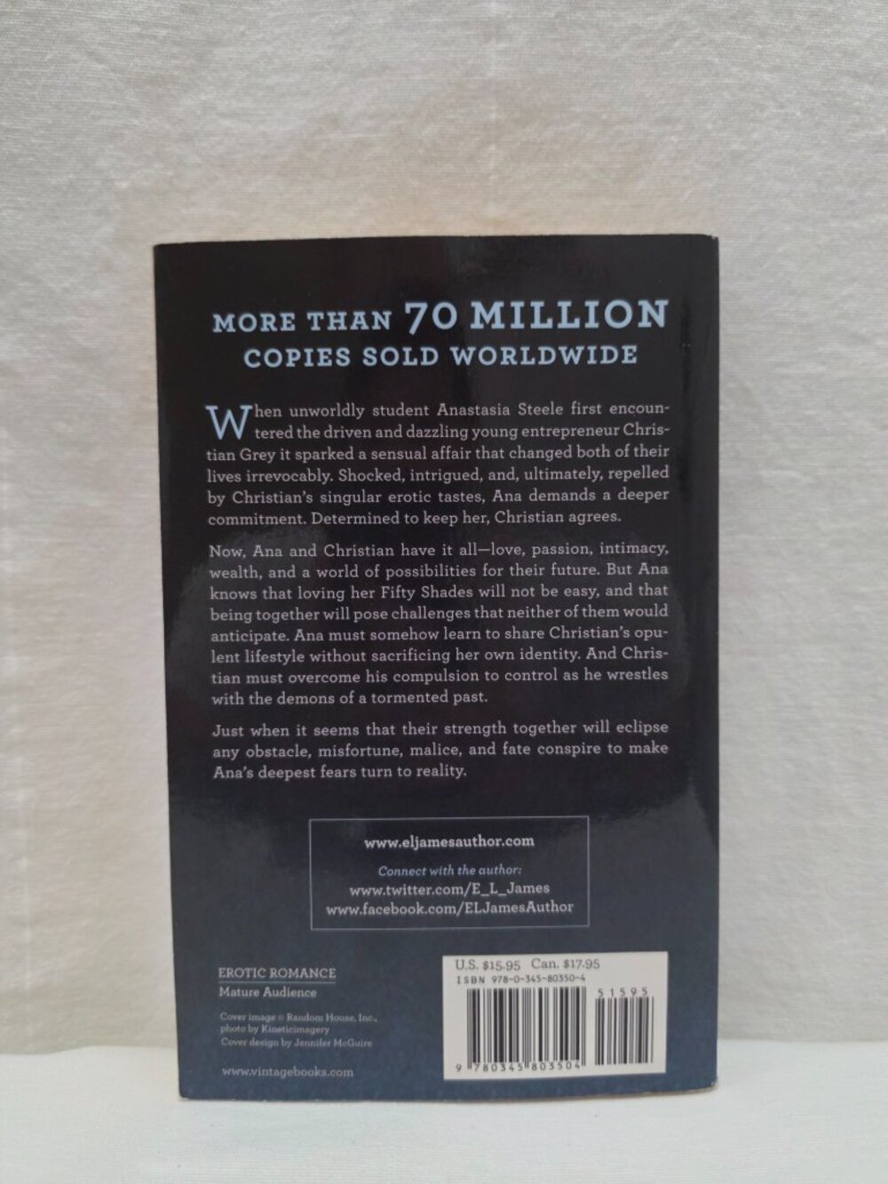 Fifty Shades Series 3 Books Collection Set - E L James - Picture 5 of 7